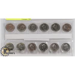 1999 MILLENNIUM QUARTER SET