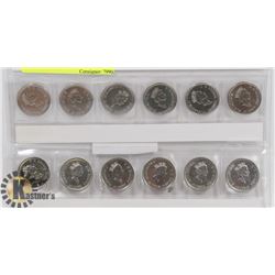 1999 MILLENNIUM QUARTER COIN SET