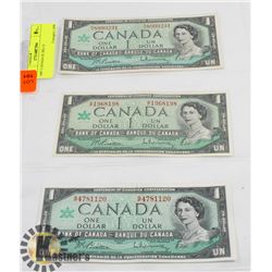 1967 CANADA $1 BILLS