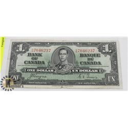1937 BANK OF CANADA $1