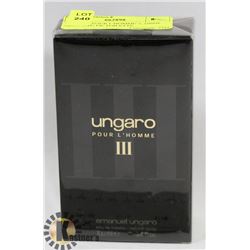 UNGARO POUR L'HOMME 3, 100ML MENS EAU DE TOILETTE