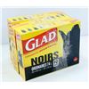 Image 1 : LOT OF 3 GLAD BLACK GARBAGE BAGS,