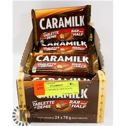 LOT OF CARAMILK CHOCOLATE BARS.