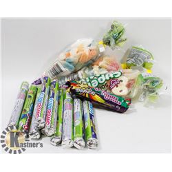 LOT OF ASSORTED CANDY.