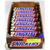 Image 1 : LOT OF SNICKERS CHOCOLATE BARS.