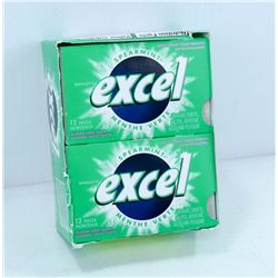 LOT OF EXCEL SPEARMINT GUM