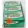 Image 1 : LOT OF TRIDENT SPEARMINT GUM