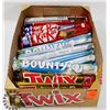 Image 1 : BOX OF MIXED DOUBLE CHOCOLATE BARS