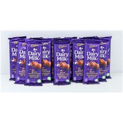 BAG OF DAIRY MILK CHOCOLATE BARS.