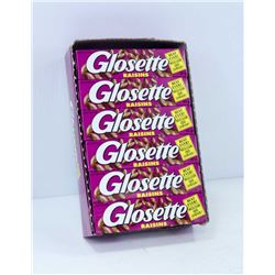 LOT OF GLOSETTE RAISINS