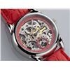 Image 3 : NEW YVES CAMANI DESIGNER SKELETAL RED WATCH