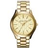 Image 3 : MICHAEL KORS SLIM RUNWAY CHAMPAGNE DIAL  WATCH