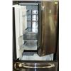 Image 2 : GE PROFILE STAINLESS STEEL ARMOIRE FRIDGE.