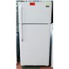Image 1 : WHITE FRIGIDAIRE FRIDGE WITH TOP FREEZER,