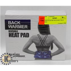 NEW PALM NRG REUSABLE HEAT PAD
