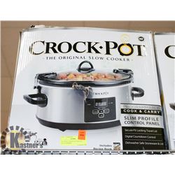ORIGINAL CROCK POT DIGITAL SLOW COOKER