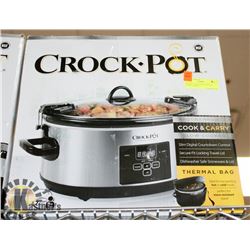 ORIGINAL CROCK-POT DIGITAL SLOW COOKER