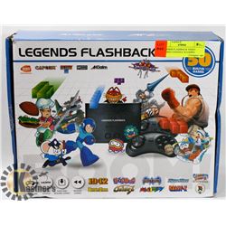 LEGENDS FLASHBACK VIDEO GAMING CONSOLE 50 GAMES