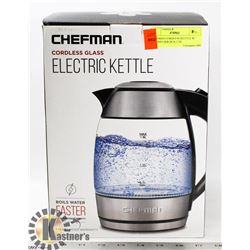 CHEFMAN CORDLESS KETTLE W/ TEA INFUSER BUILT IN