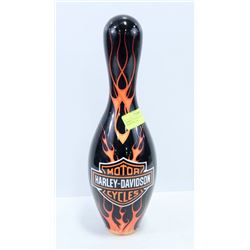 HARLEY DAVIDSON COLLECTORS BOWLING PIN.