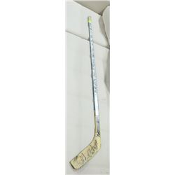 1999 EDMONTON OILERS TEAM AUTOGRAPHS ON ADAM OATES