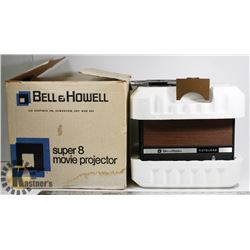 VINTAGE BELL & HOWELL SUPER 8 MOVIE PROJECTOR