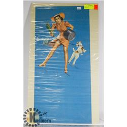 ORIGINAL 1940S PIN UP POSTERE BY ELVGREN.