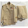 Image 1 : CANADIAN MILITARY UNIFORM 22 REGIMENT KHAKI.