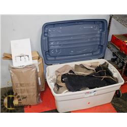 2 GAZEBO TOPS, ONE IS USED ONE IS BRAND NEW IN THE