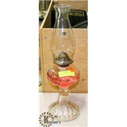 ANTIQUE LAMP BANNER 18", PINK FUEL