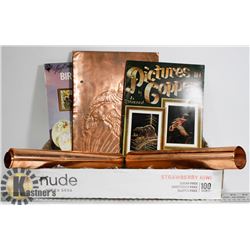 COPPER TOOLING BOOK & SHEET COPPER