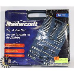 NEW MASTERCRAFT 76PC TAP & DIE SET