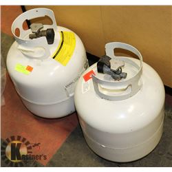 PAIR OF PROPANE TANKS
