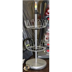 SHOE RACK HOLDS 12 PAIRS