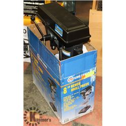 KING CANADA 8" BENCH DRILL PRESS - LIKE NEW