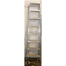 8FT A FRAME METAL LADDER