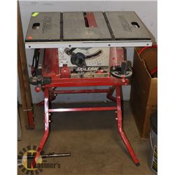 10" SKIL SAW TABLE SAW W/STAND