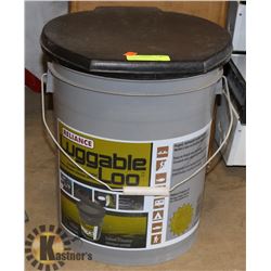 LUGGABLE LOO PORTABLE CHEMICAL TOILET -