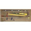 Image 1 : LOT OF TOOLS INCLUDED SPLITTING AXE, SLEDGE HAMMER