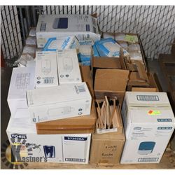 PALLET OF DISPENSERS AND MORE
