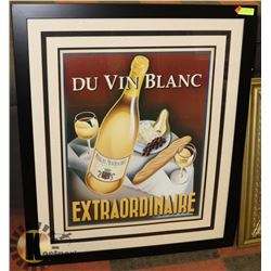 DARK WOOD PROFESSIONALLY FRAMED