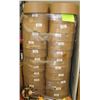 Image 1 : PALLET OF 6" FLUTED CARDBOARD