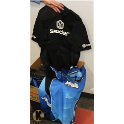 LARGE BOX FULL OF QUALITY MOTORCYCLE GEAR -