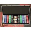 Image 1 : NEW COMPLETE LARGE POKER SET IN METAL