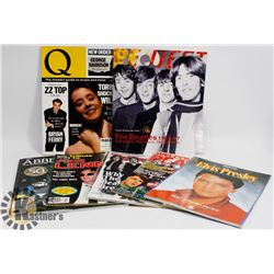 LOT OF ELVIS/BEATLES MAGAZINES