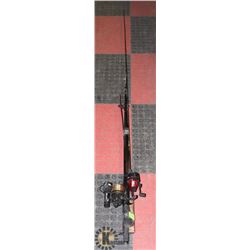 LOT OF 3 FISHING RODS & REELS 2 ARE ABU GARCIA