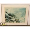 Image 1 : BLUE ROCK NUMBERED ART 26" X 22"