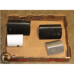 FLAT OF 2 PAIRS OF SPEAKERS