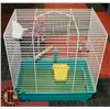 Image 1 : BIRD CAGE WITH ACCESSORIES.