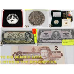 FEATURED COINS AND CURRENCY